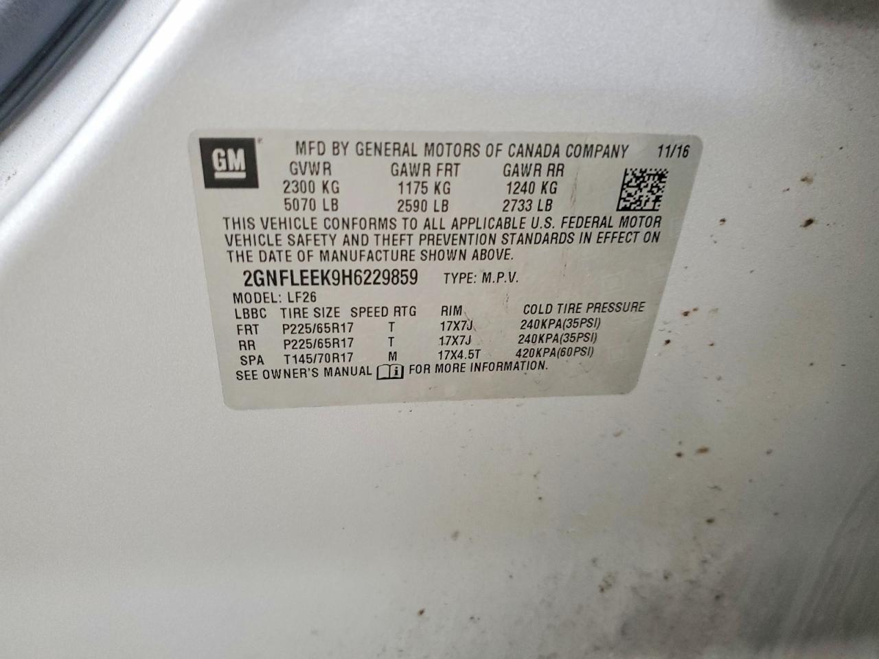 Chevrolet Equinox Ls