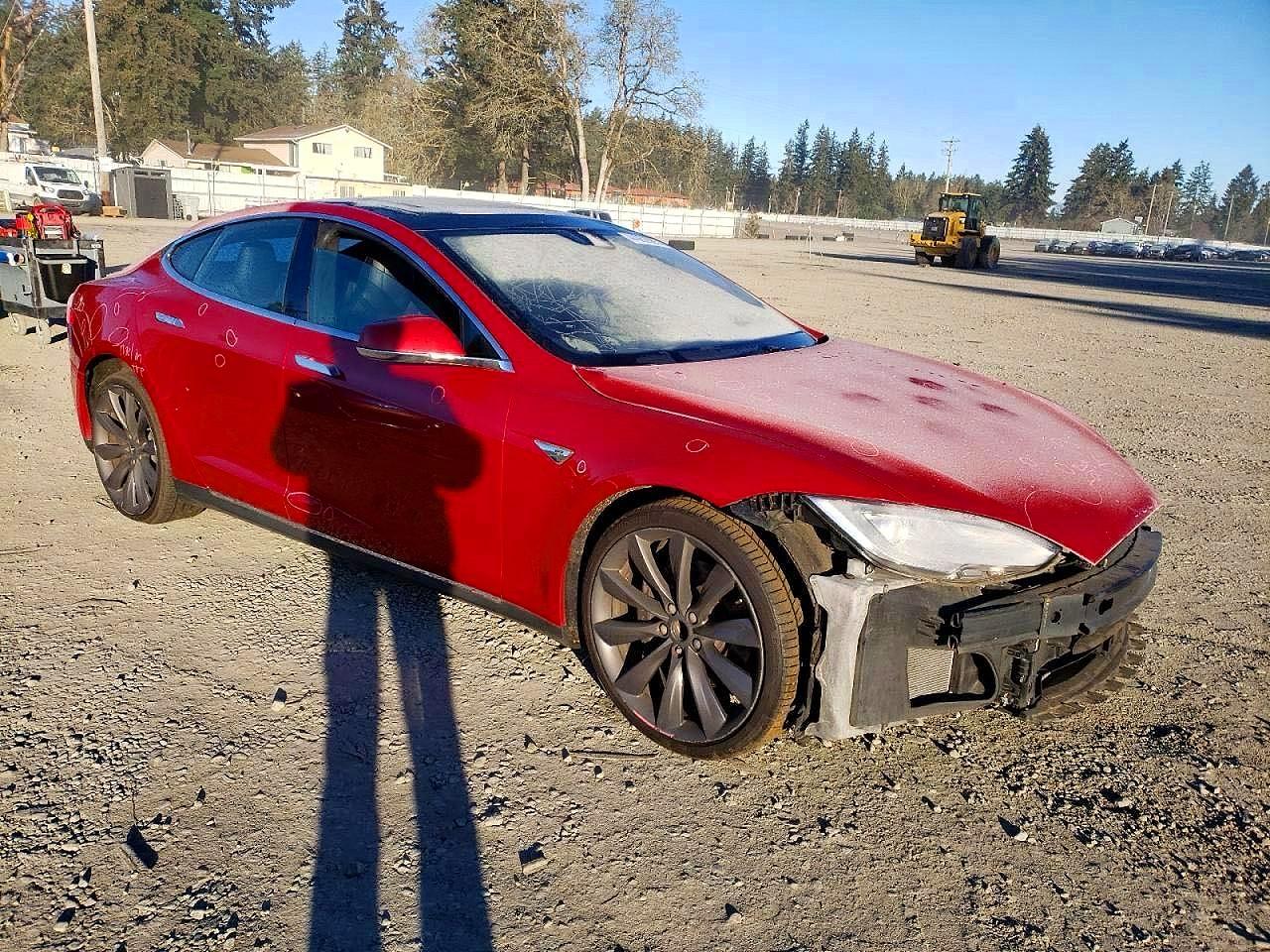 Salvage Tesla Model S Image