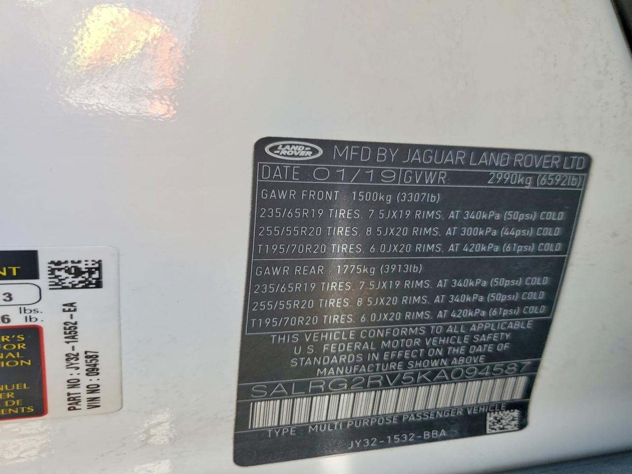 Land Rover Discovery Se