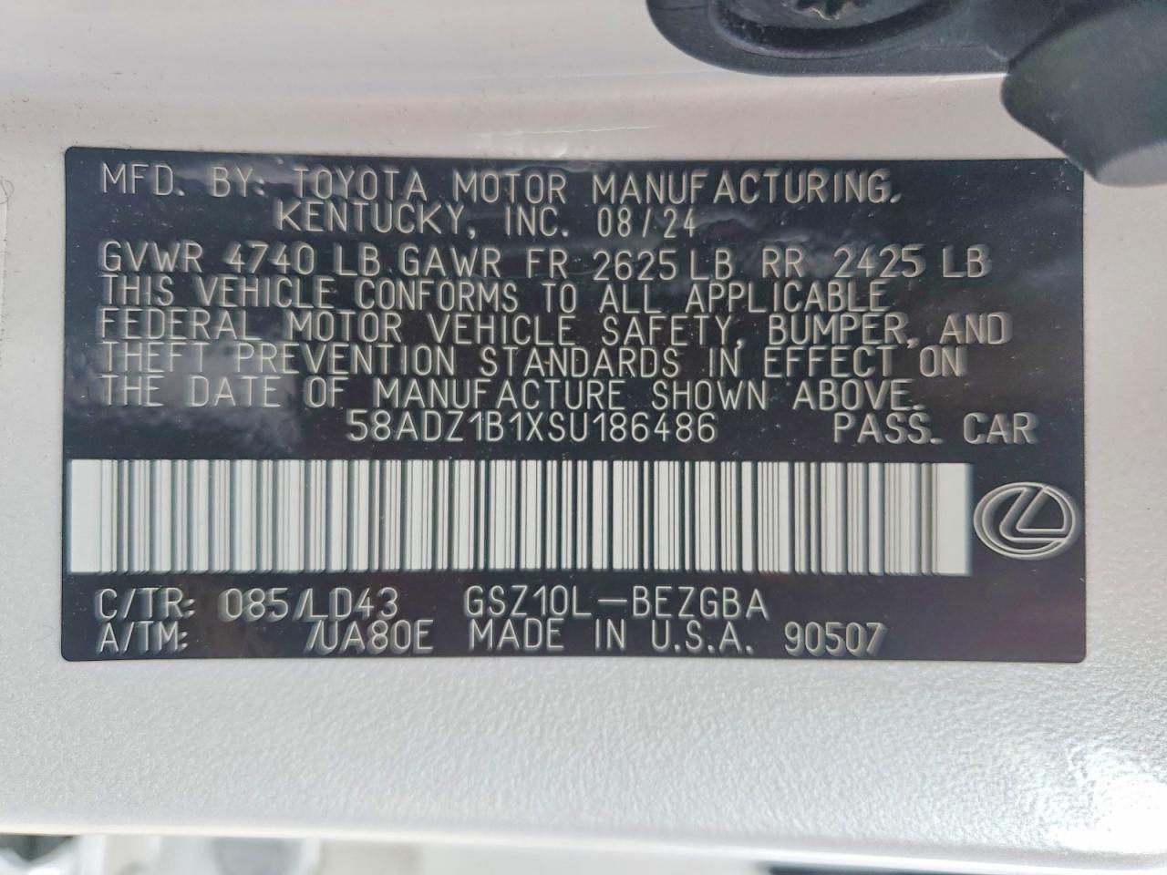 Lexus Es Base