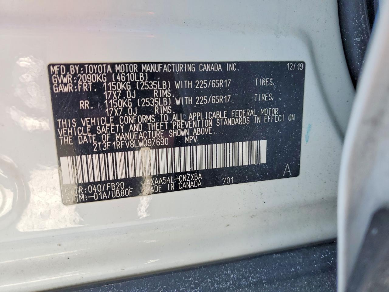 Toyota RAV4 Le