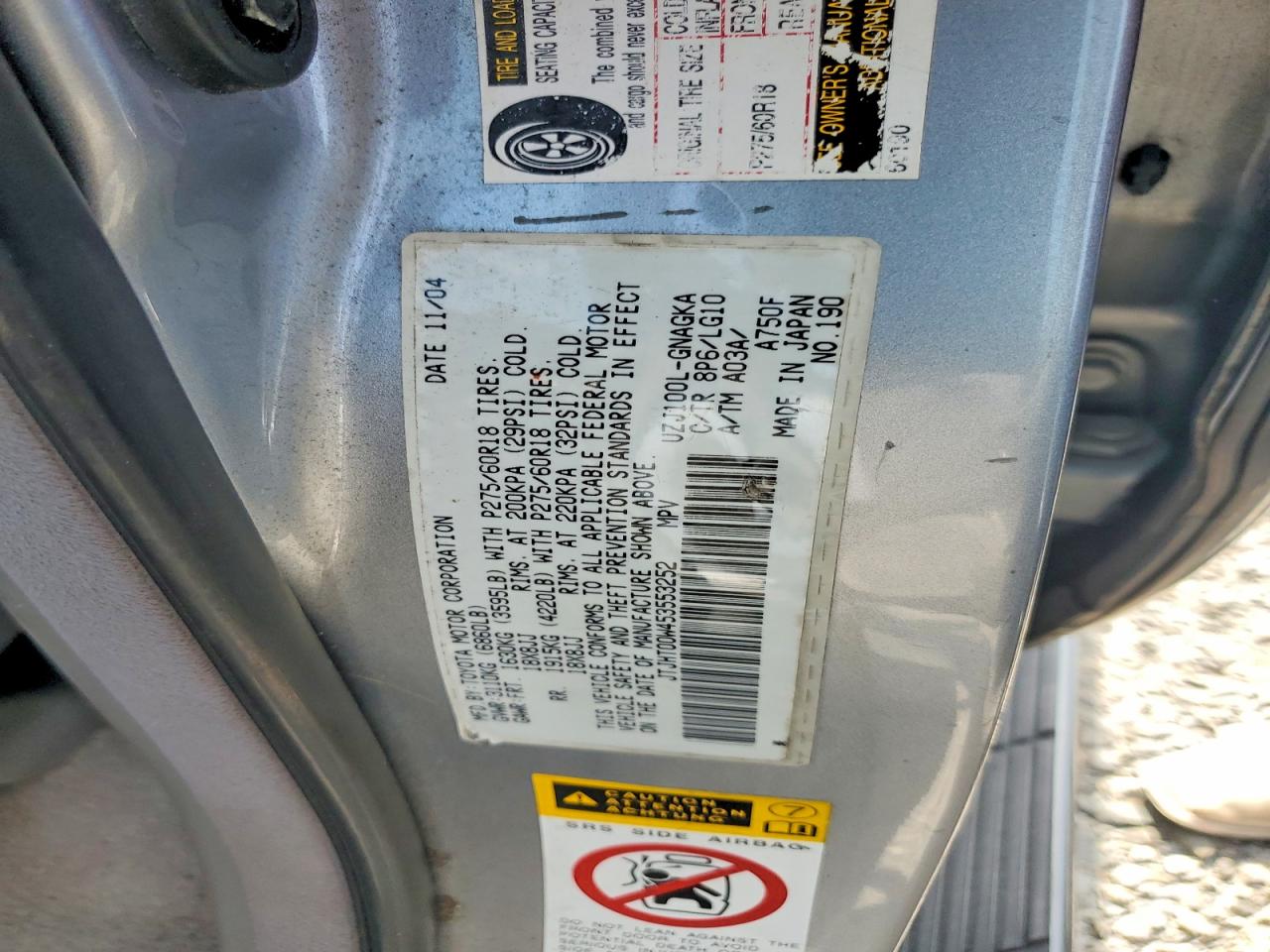 Lexus Lx470 470