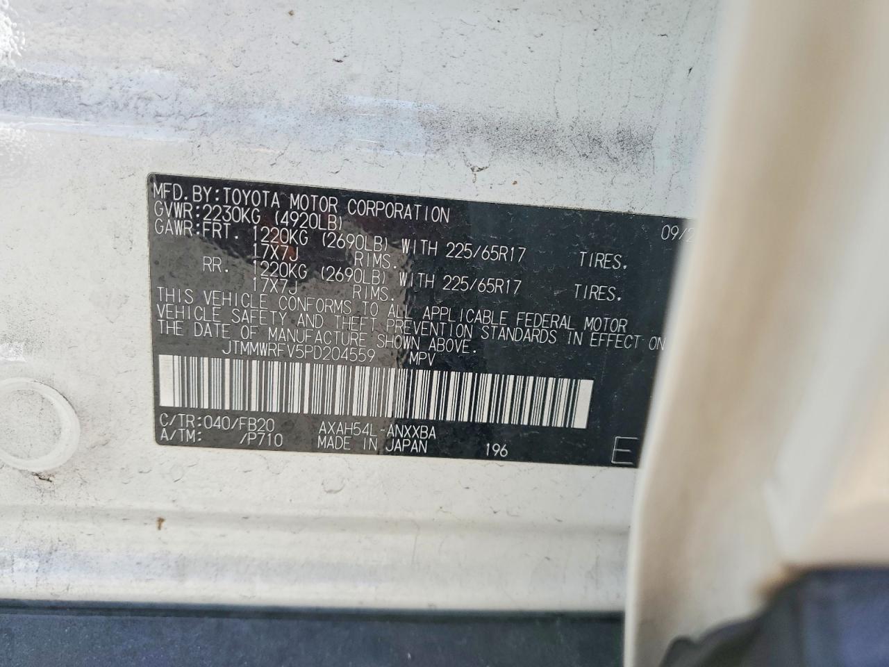 Toyota RAV4 Le