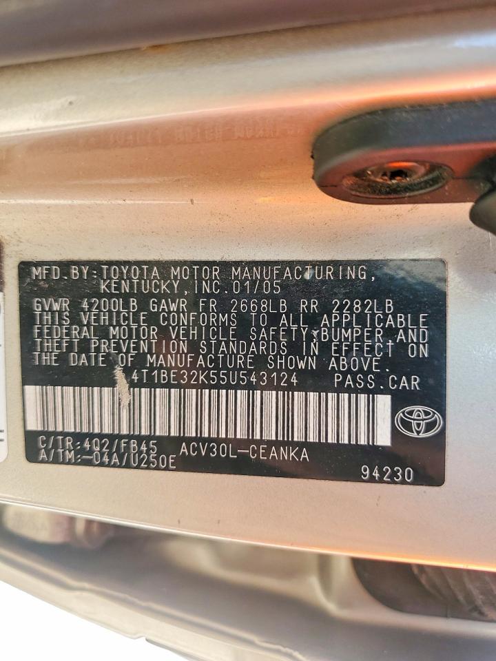 Toyota Camry Le