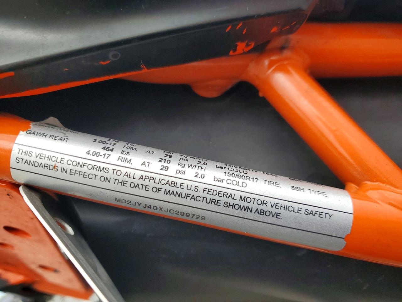 KTM Motorcycle Duke