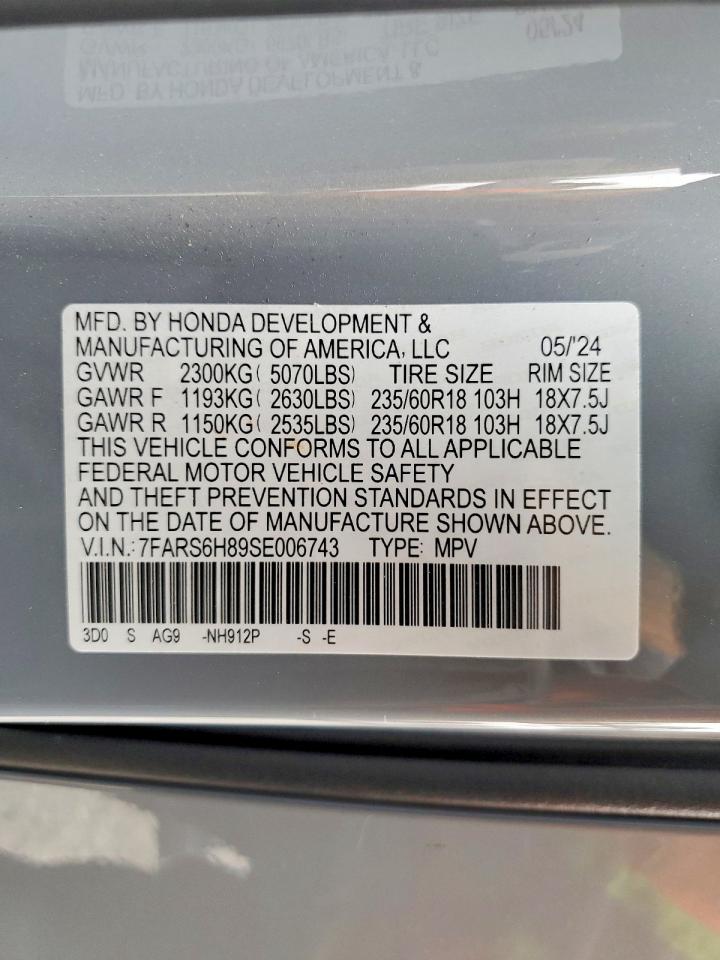 Honda Crv Sport-l