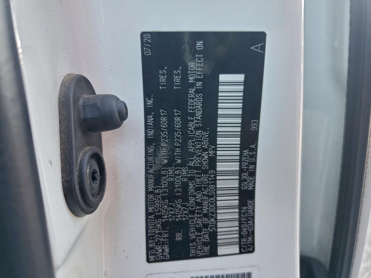 Toyota Sienna Le