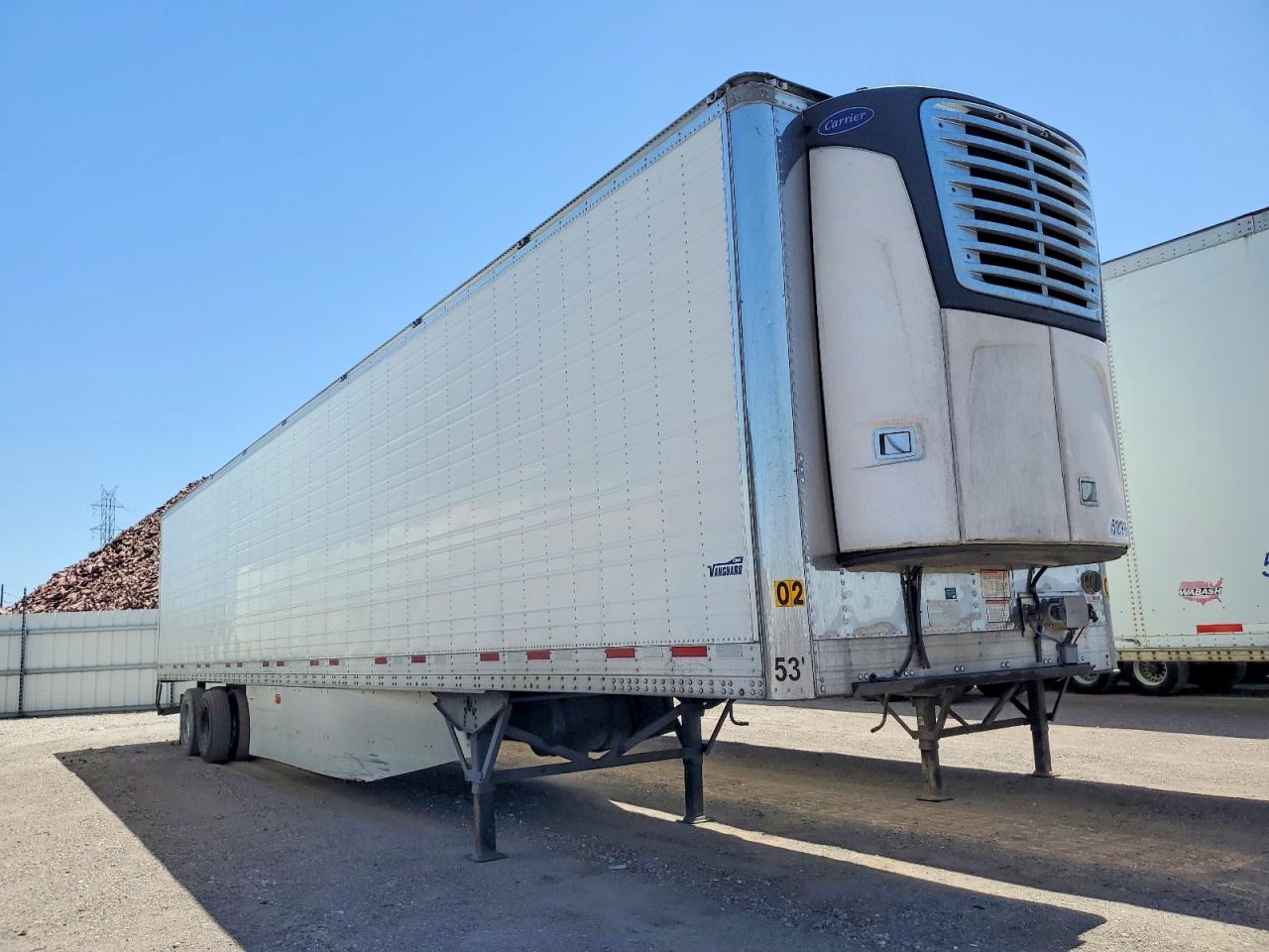 Salvage Cimc Reefer Trailer Trailer Image