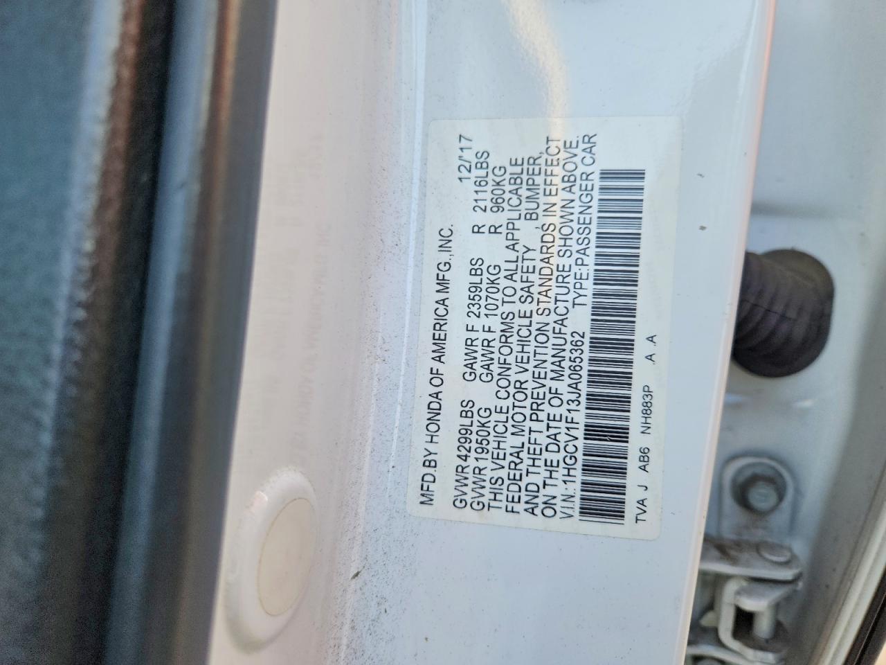 Honda Accord Lx