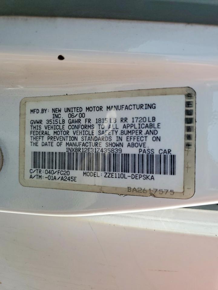 Toyota Corolla S