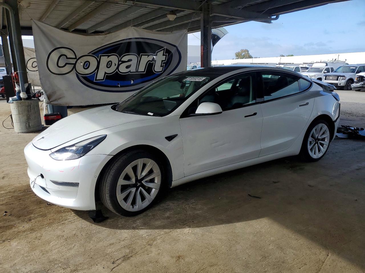 Salvage Tesla Model 3 Image