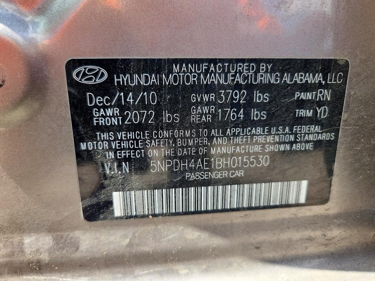 Hyundai ELANTRA Gls