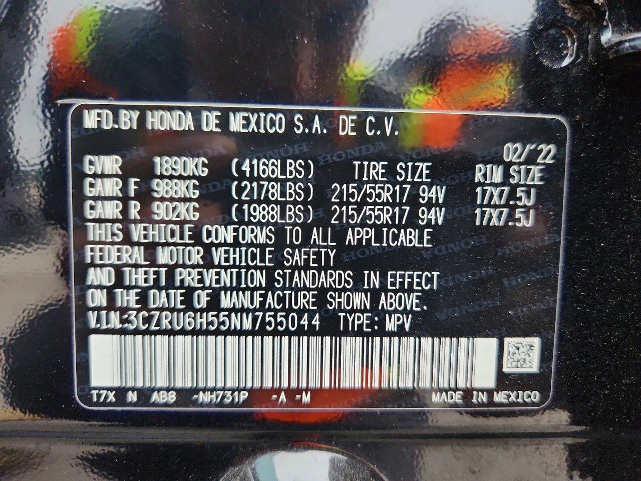 Honda HR-V Ex