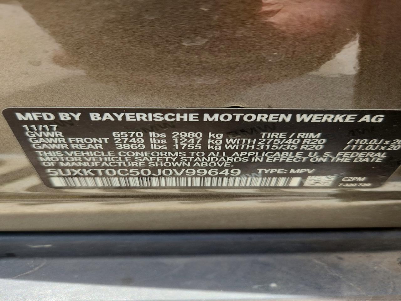 BMW X Series Xdr40e