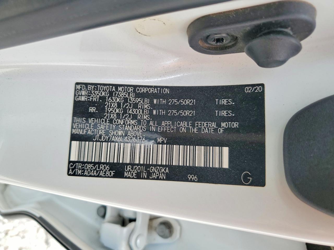 Lexus Lx570 Three-row