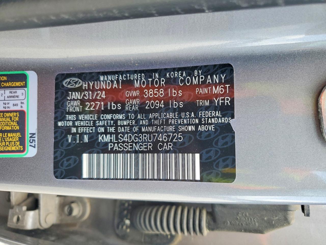Hyundai ELANTRA Sel