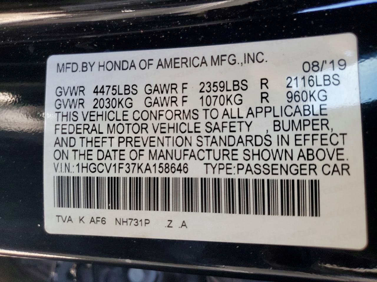 Honda Accord Sport