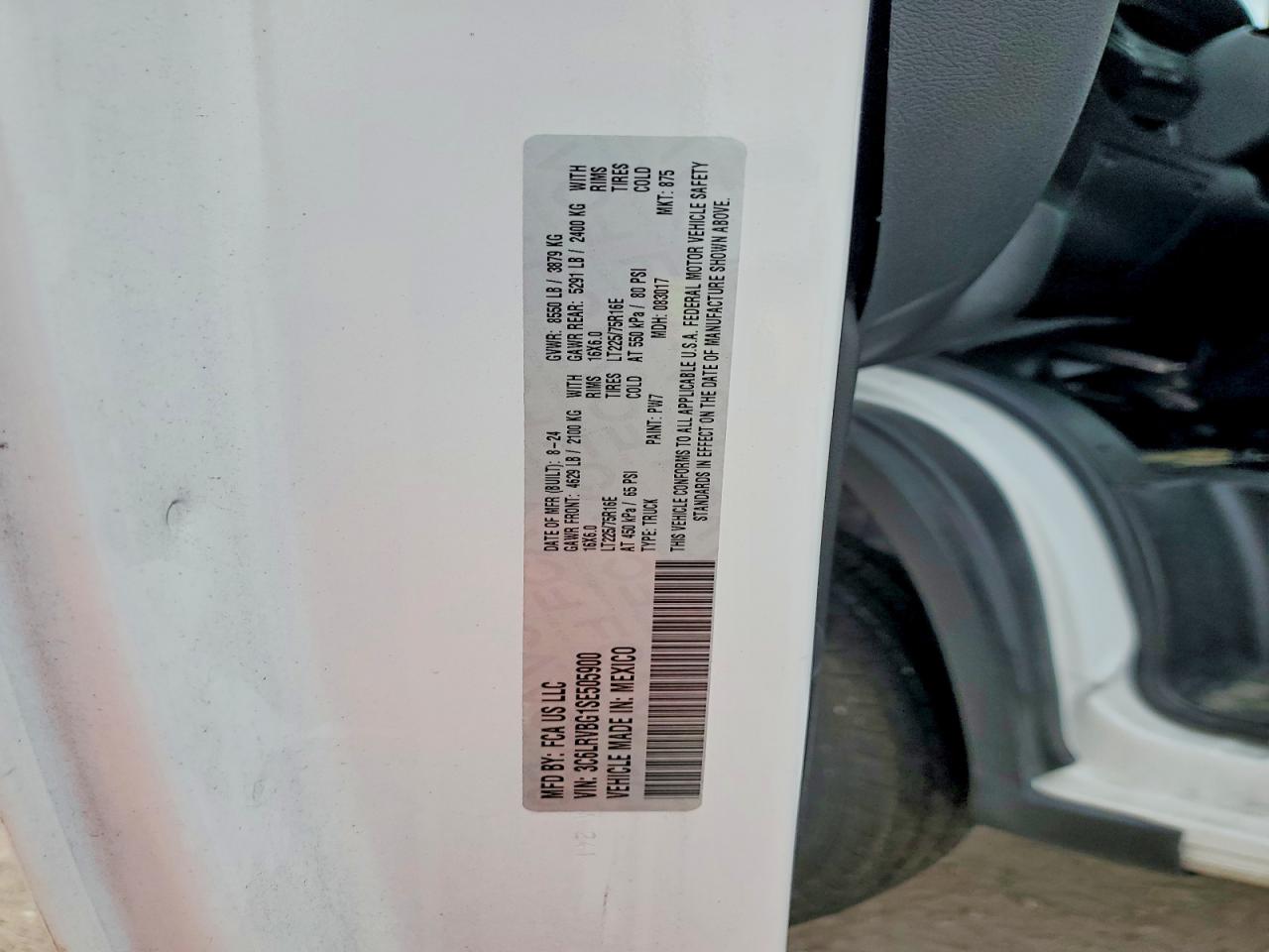 Ram Promaster Unknown