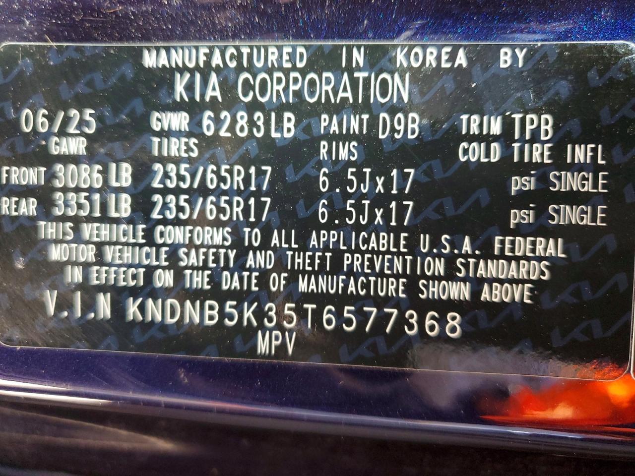 Kia Carnival Lxs