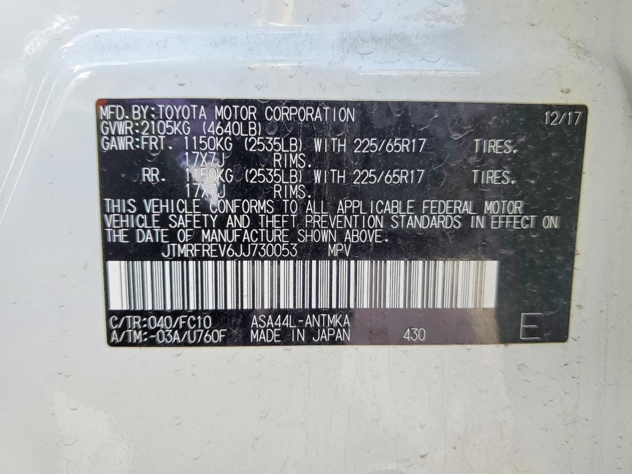 Toyota RAV4 Xle