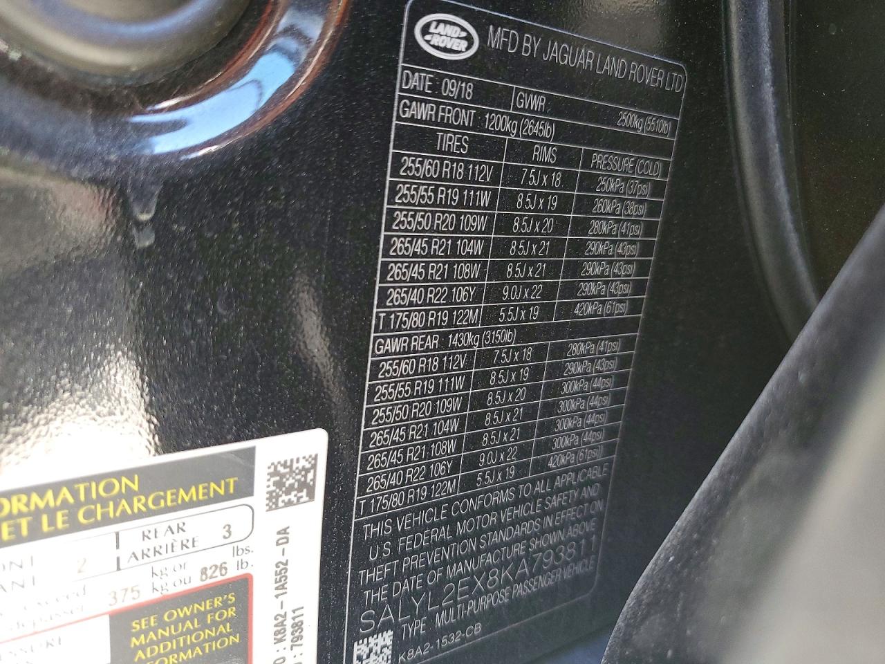 Land Rover Range Rover R-dynamic Se