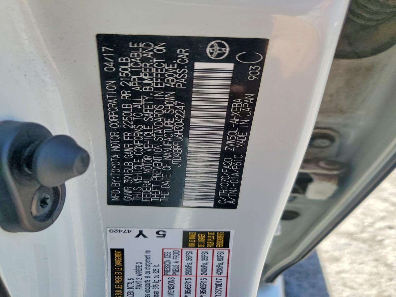 Toyota Prius Two
