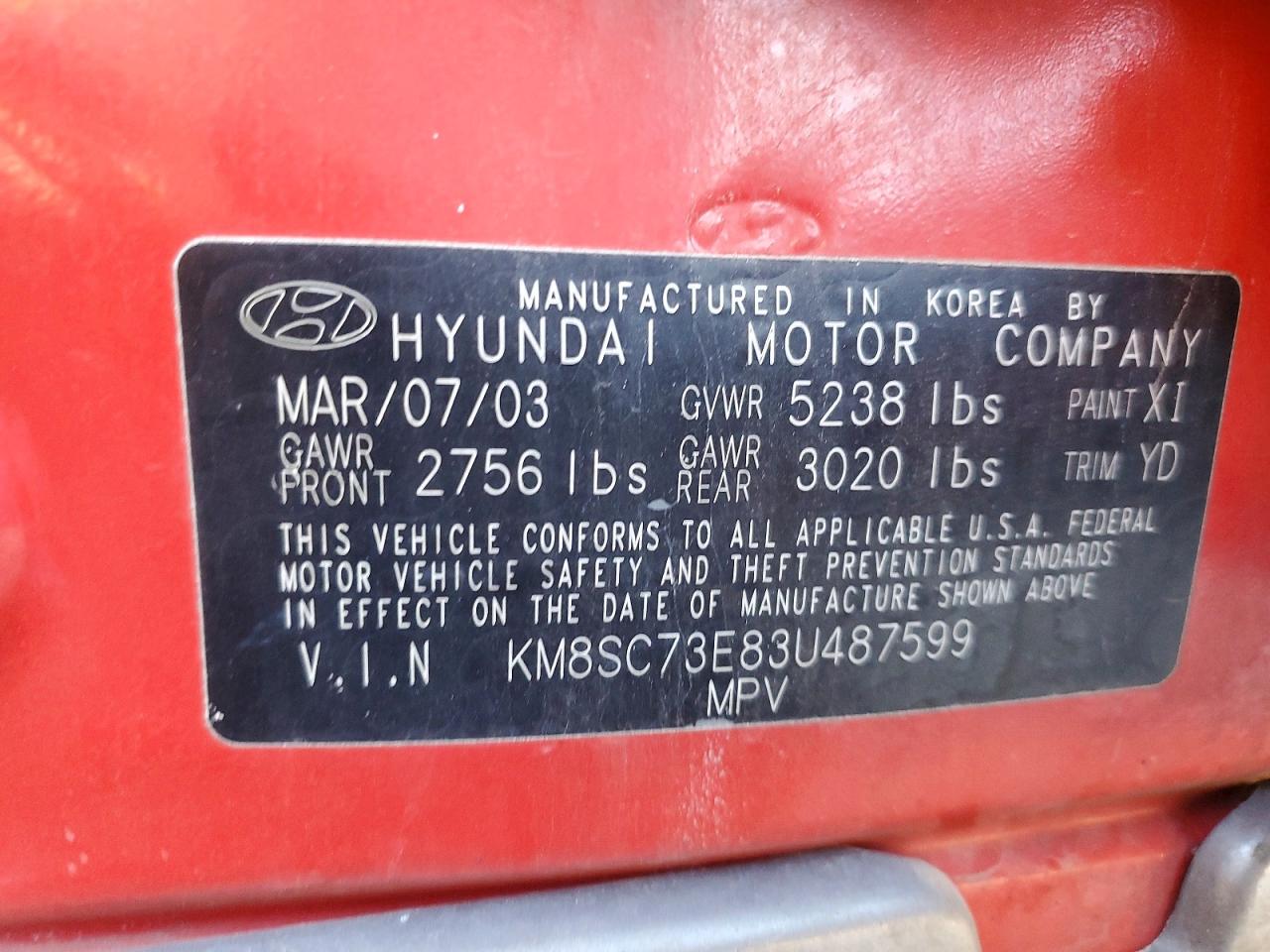 Hyundai SANTA FE Gls