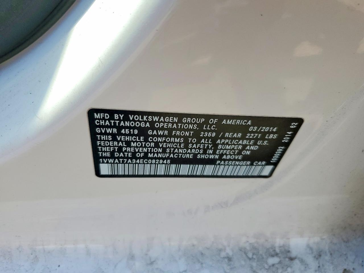 Volkswagen Passat S