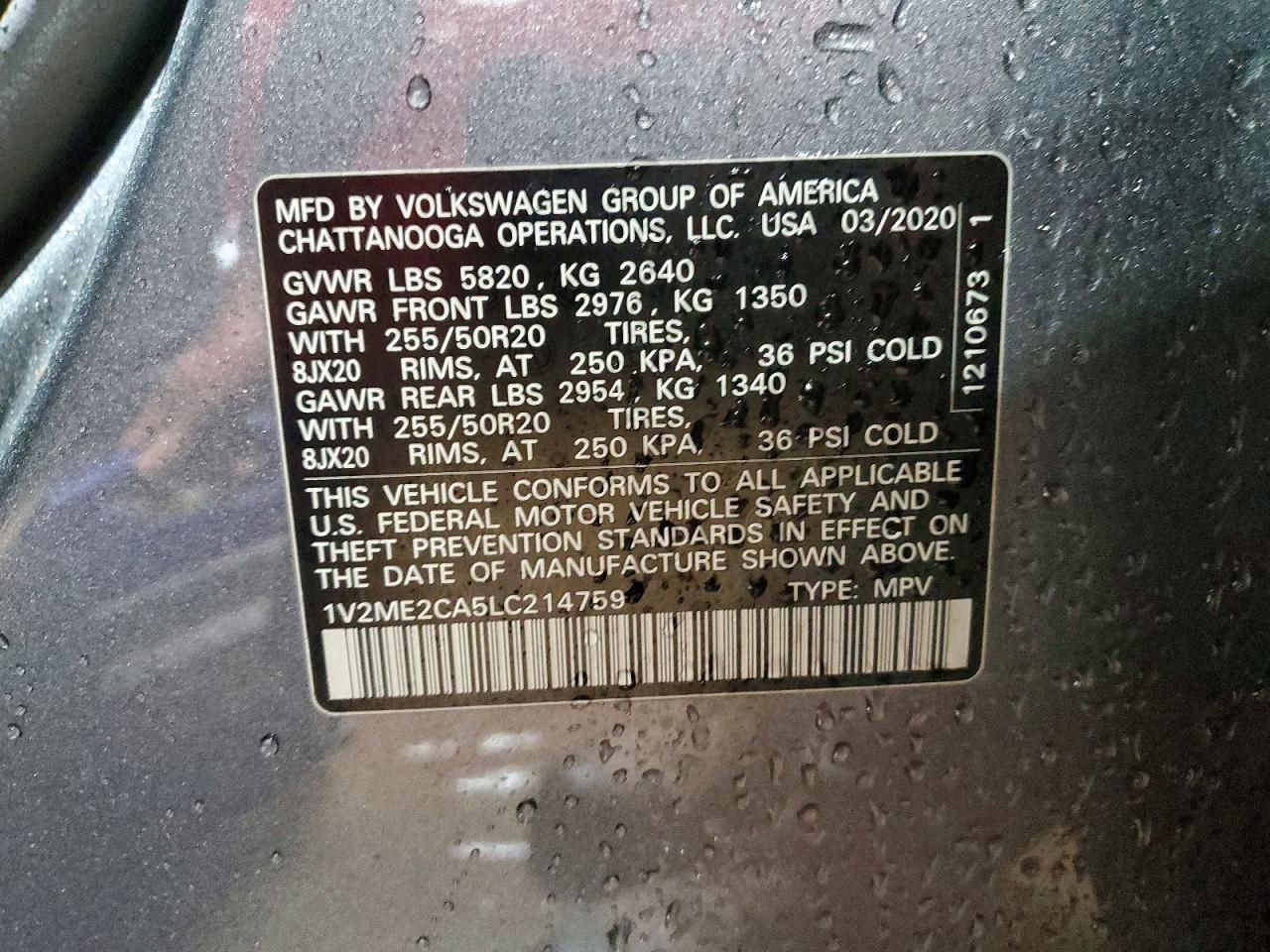 Volkswagen Atlas Sel