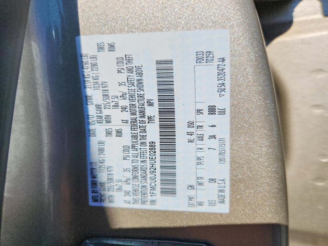 Ford Escape Titanium