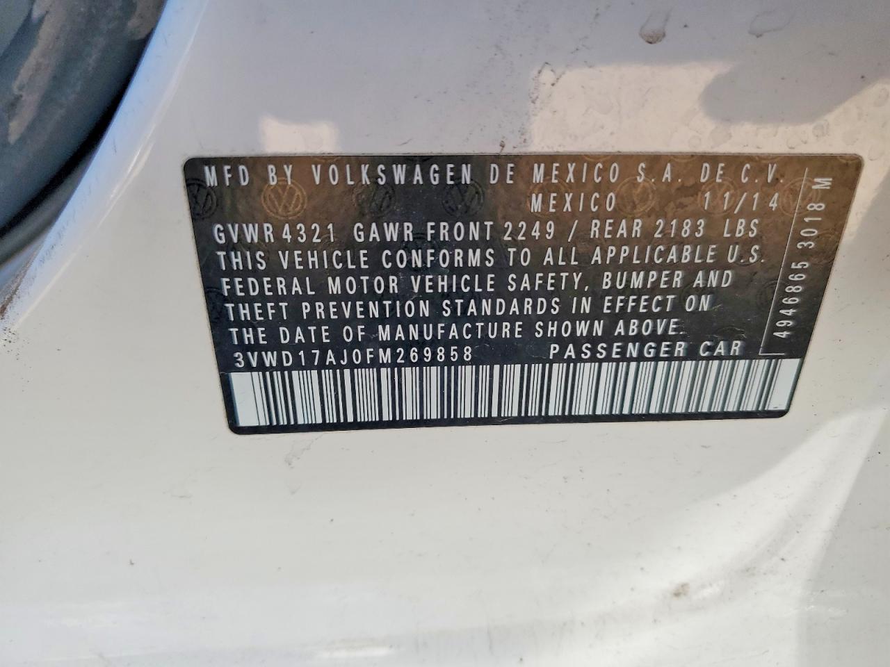 Volkswagen Jetta Se