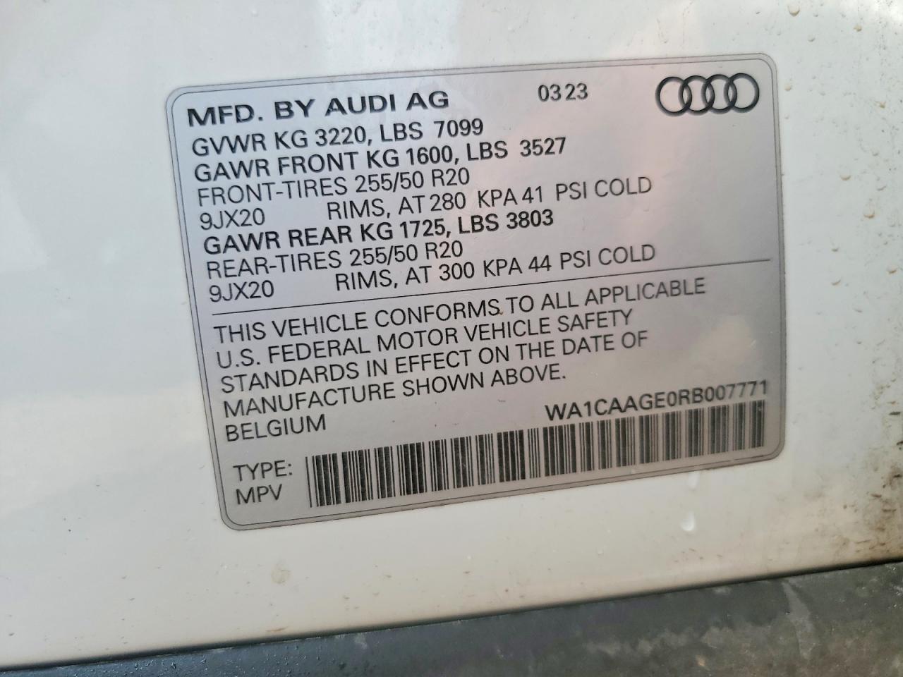 Audi Q8 Sportback Premium Plus