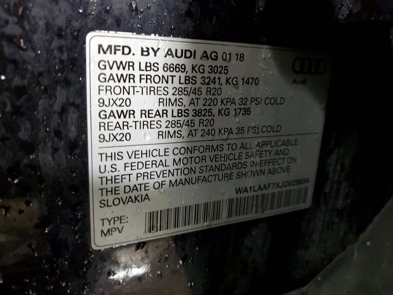 Audi Q7 Premium Plus