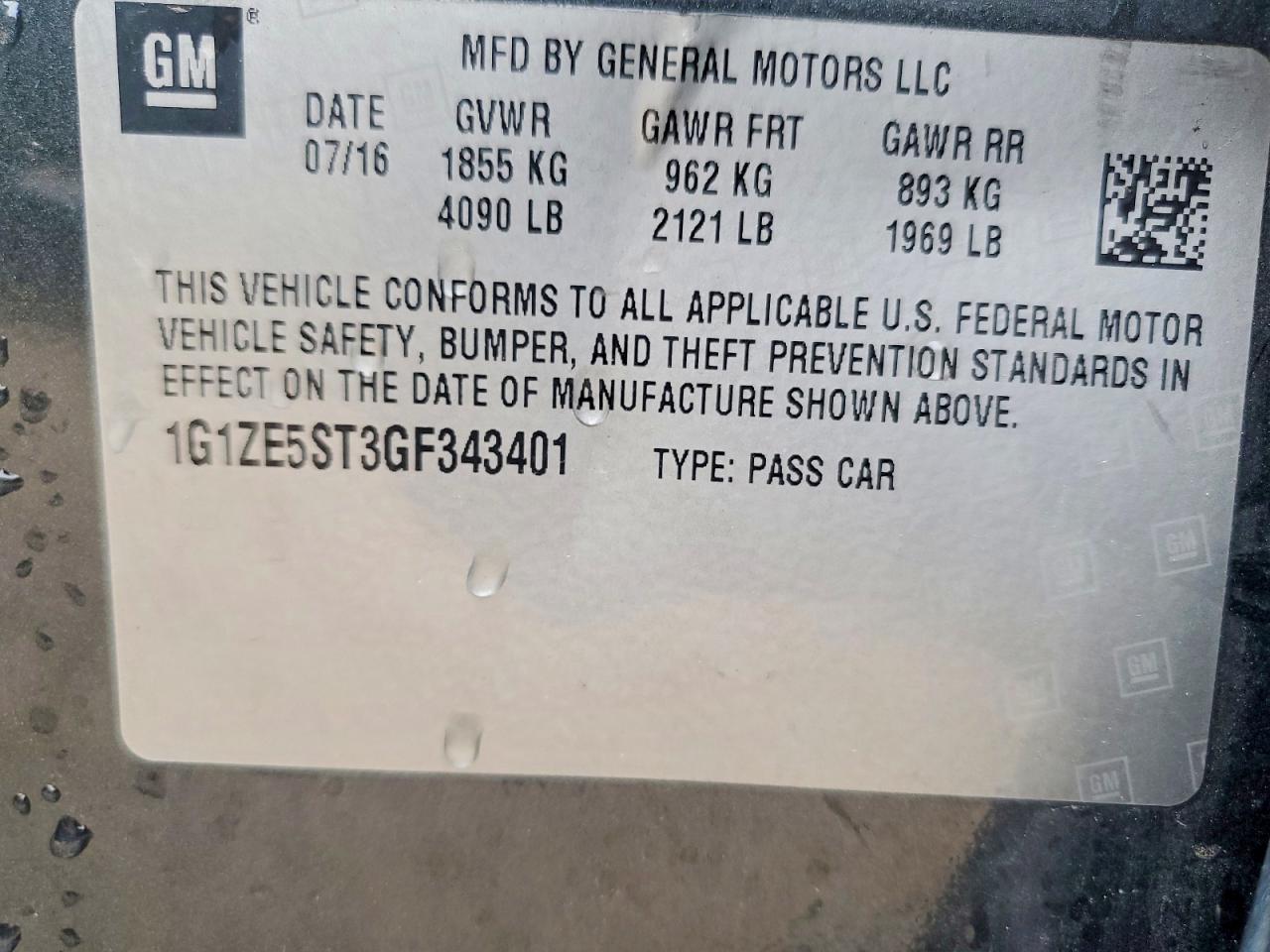 Chevrolet Malibu Lt