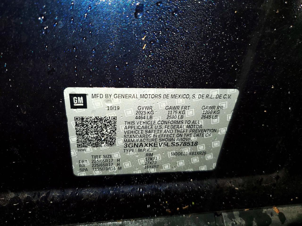 Chevrolet Equinox Lt