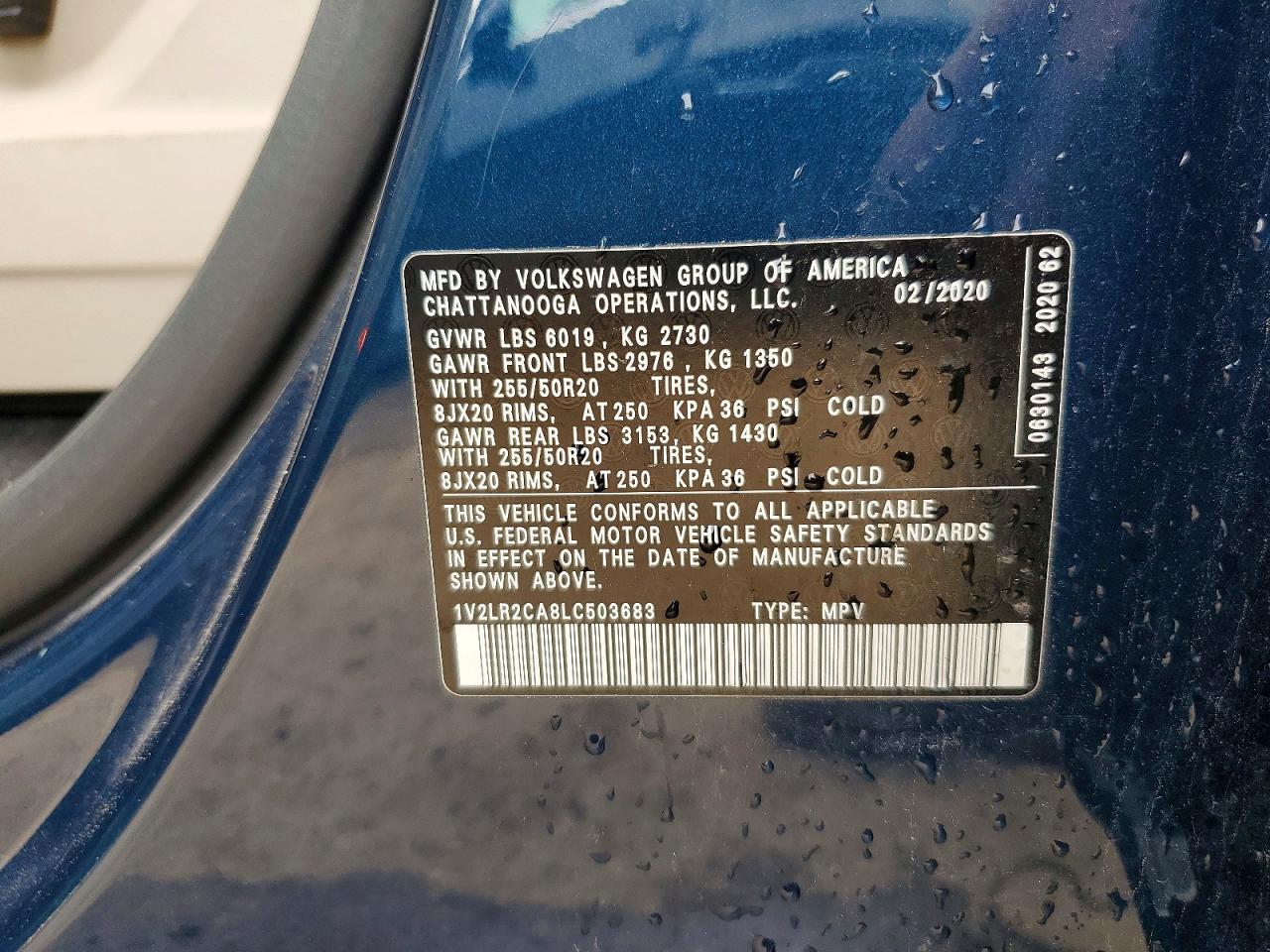 Volkswagen Atlas Se