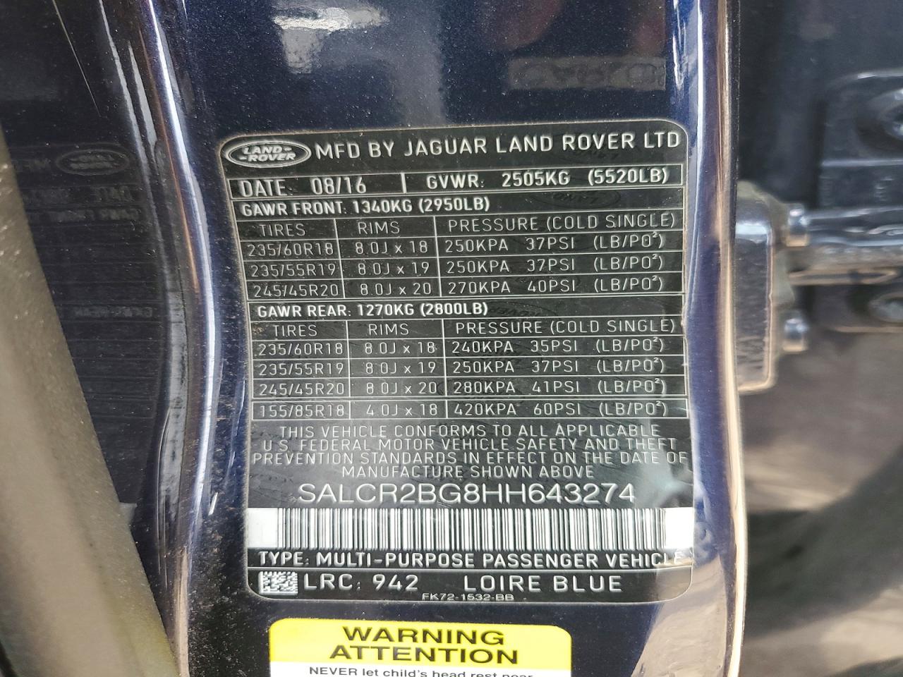 Land Rover Discovery Hse