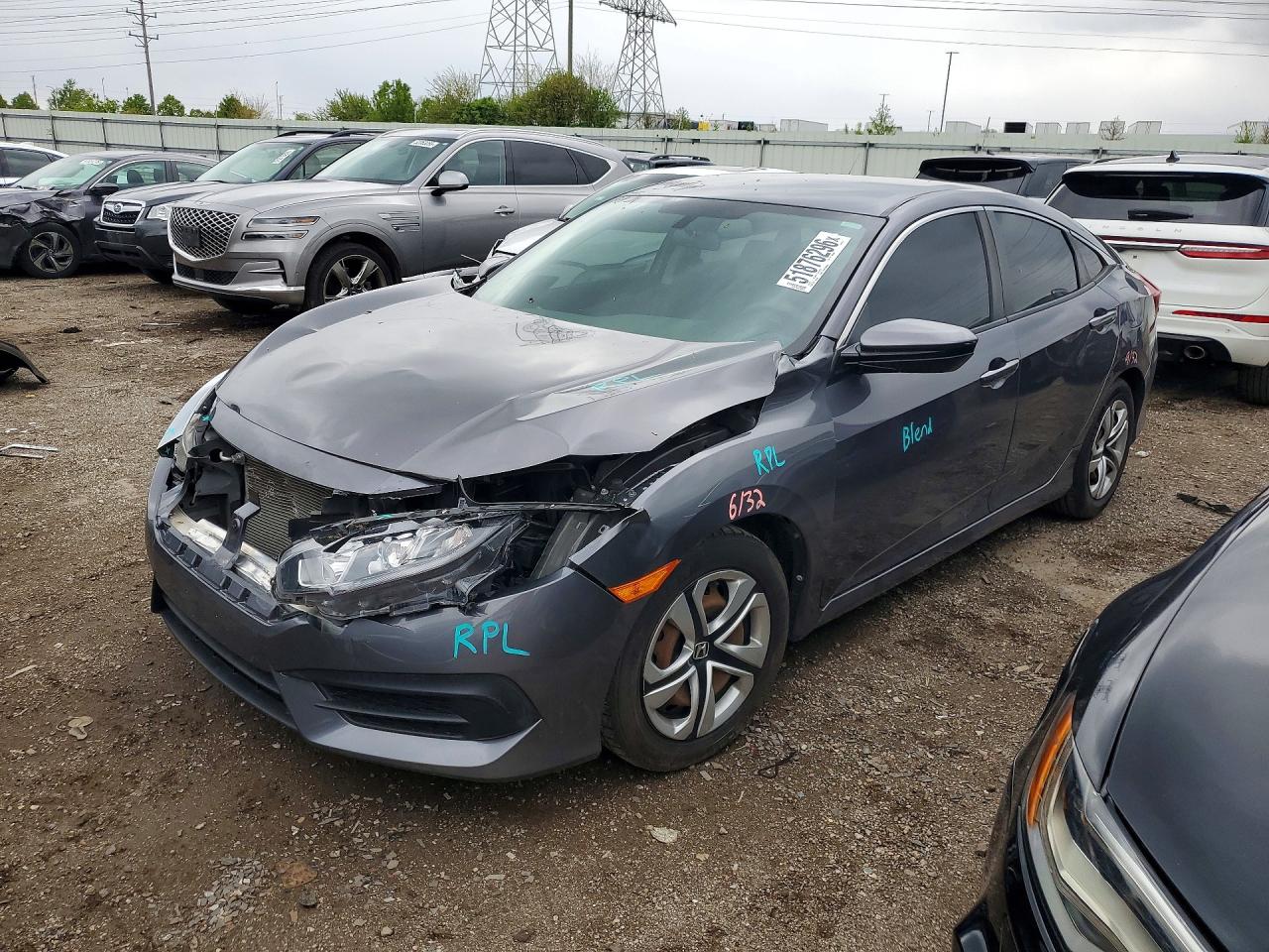 Salvage Honda Civic Image