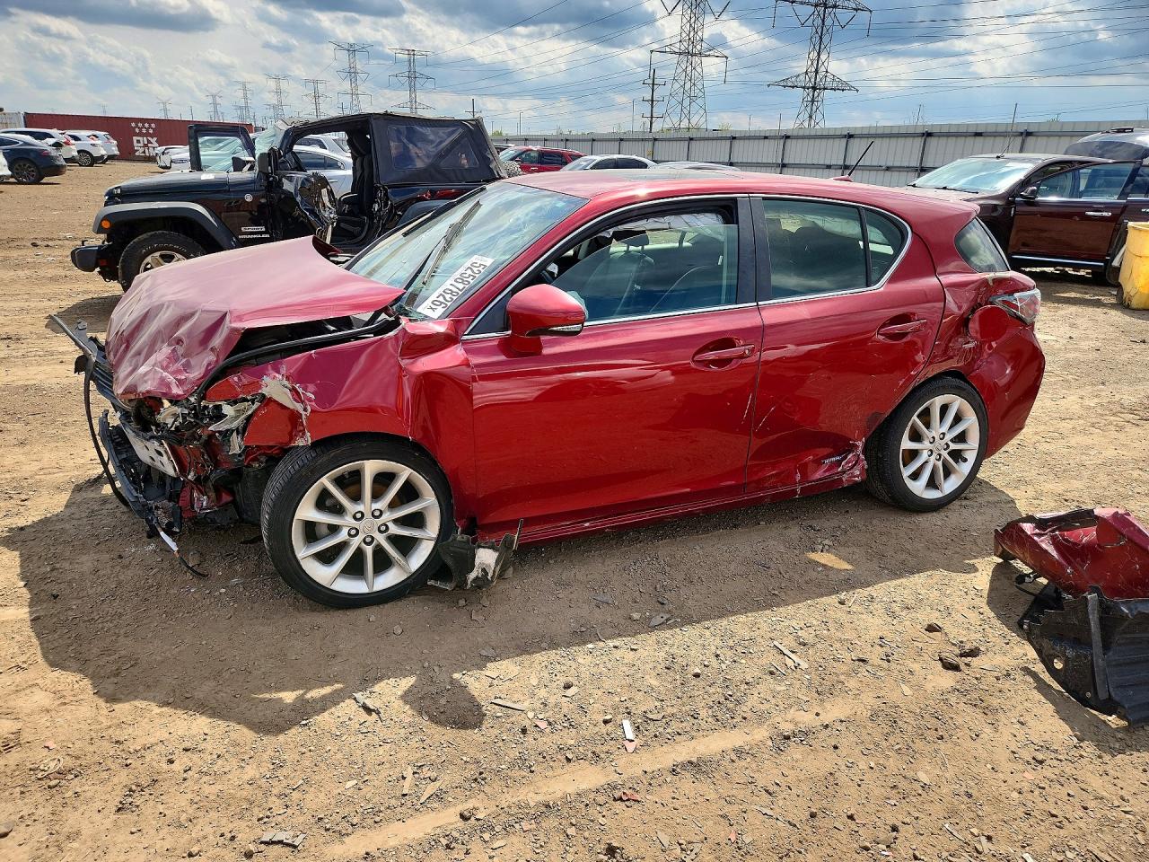 Salvage Lexus Ct Image