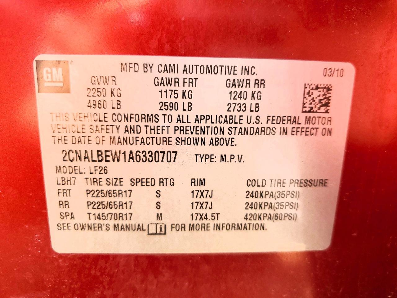 Chevrolet Equinox Ls