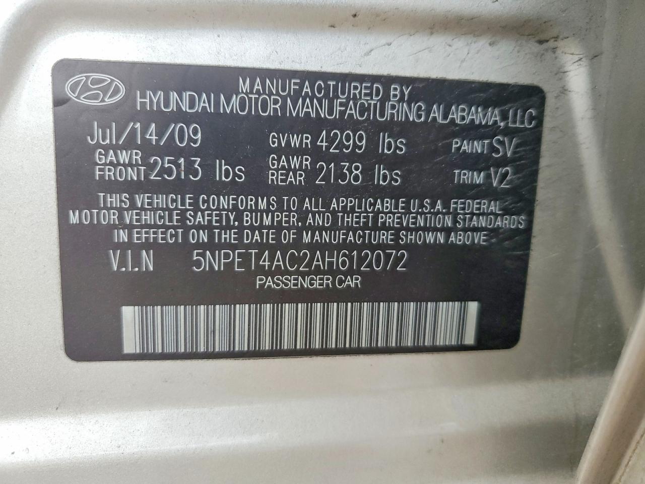 Hyundai SONATA Gls
