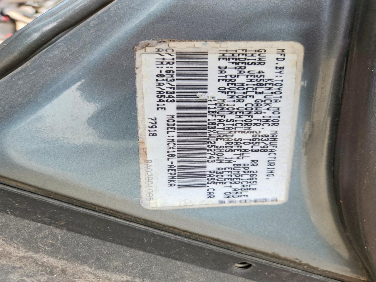 Toyota Avalon Xl