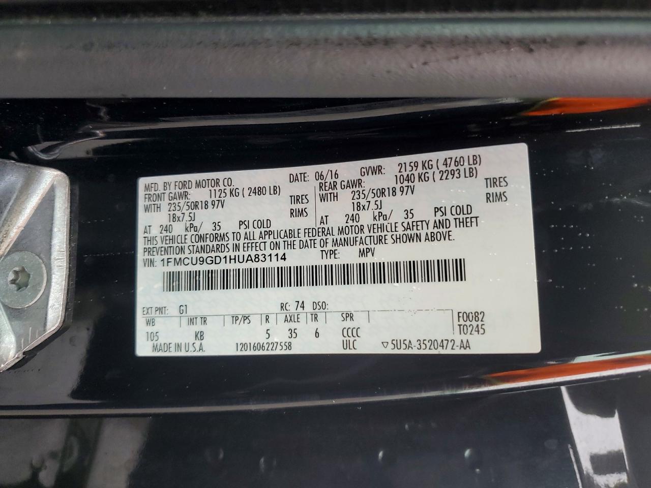 Ford Escape Se