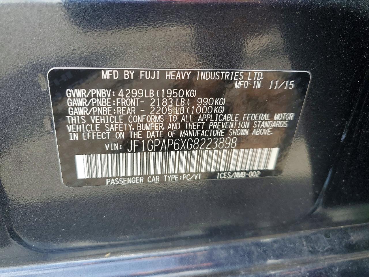 Subaru Impreza Sport Premium