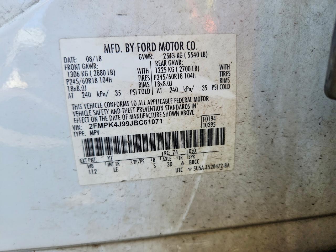 Ford Edge Sel