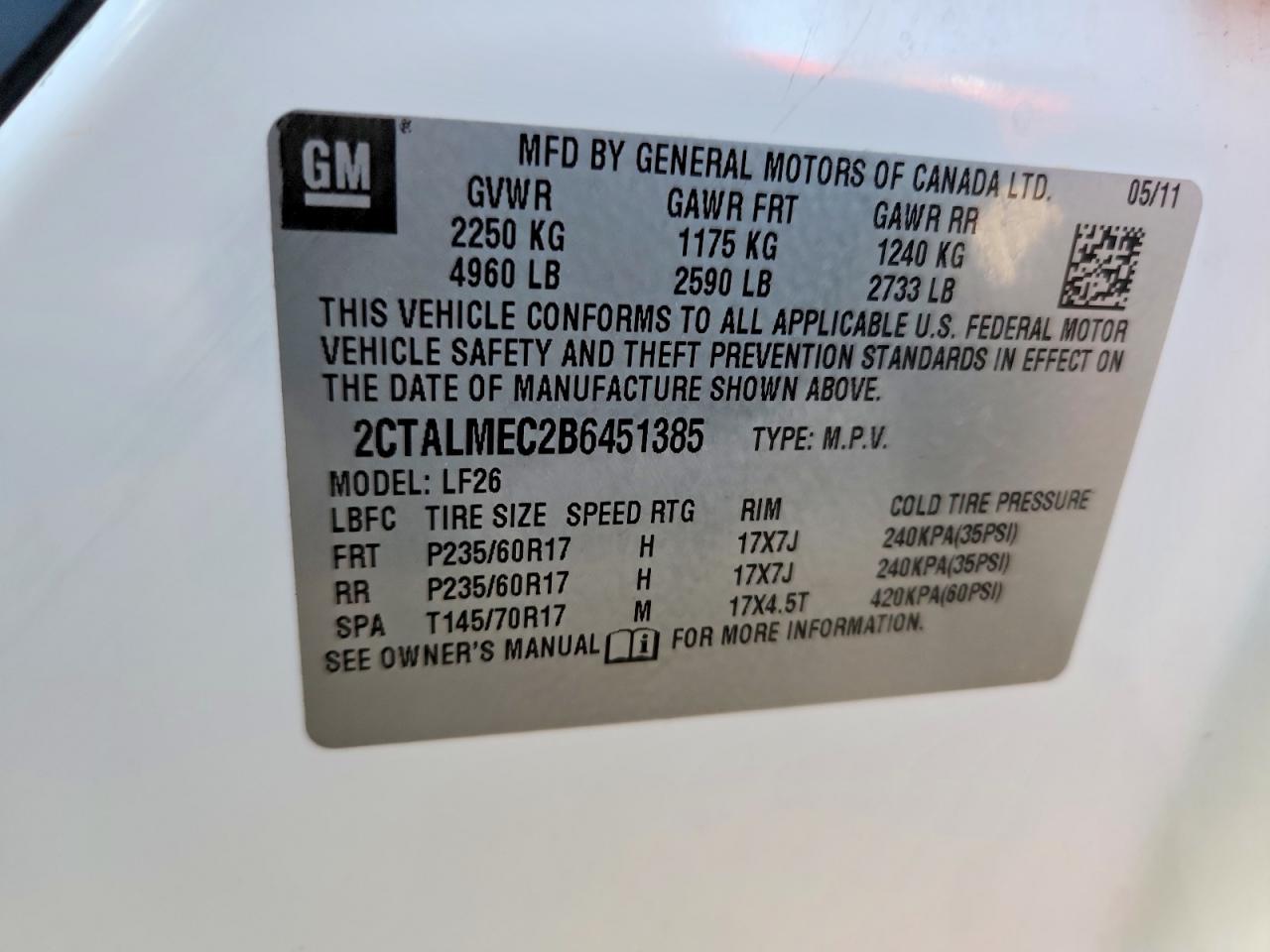 GMC Terrain Sle