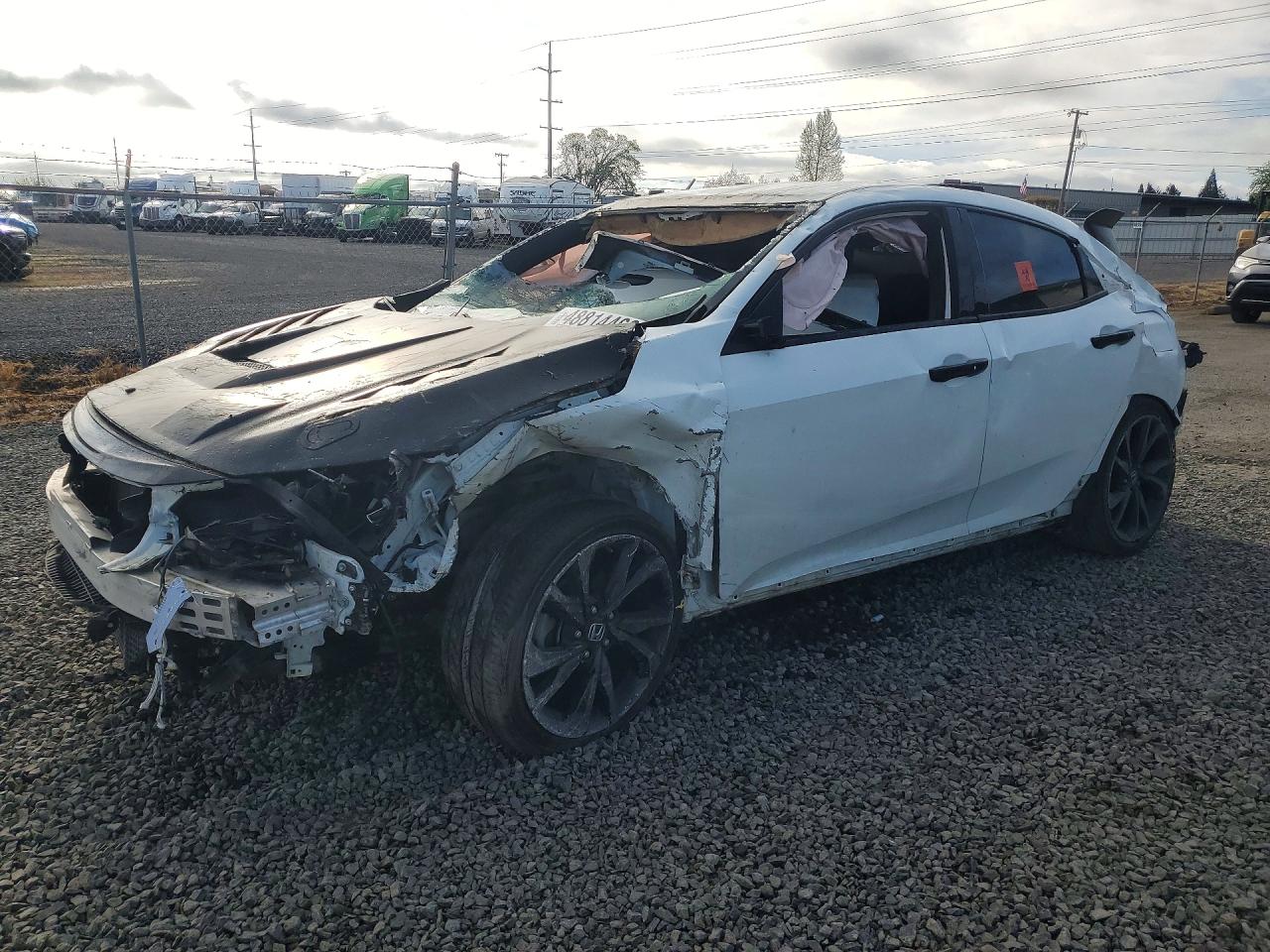Salvage Honda Civic Image
