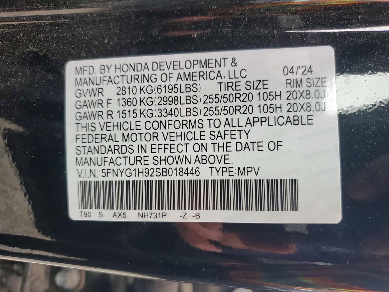 Honda Pilot Black