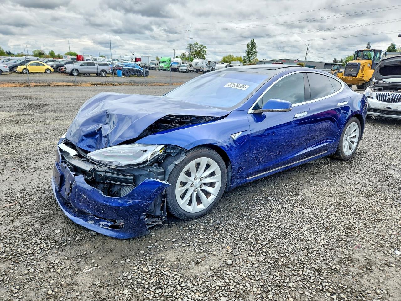 Salvage Tesla Model S Image