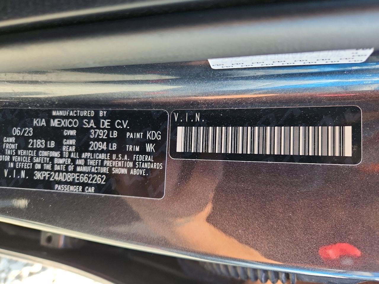 Kia Forte Lxs